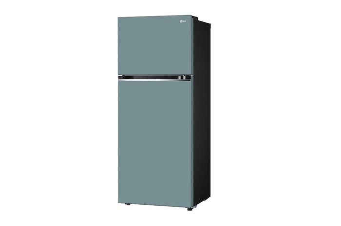 LG ตู้เย็น 2 ประตู Macaron Series รุ่น GN-X392PMGB สีฟ้าพาสเทล ขนาด 14.0 คิว ระบบ Smart Inverter Compressor พร้อม Smart Diagnosis, GN-X392PMGB