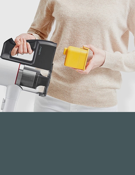 นี่คือภาพแบตเตอรี่เครื่องดูดฝุ่น LG