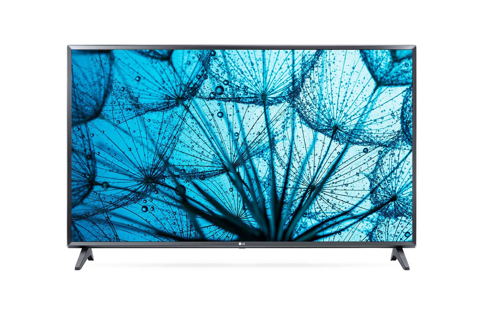 มุมมองด้านหน้าของ LG HD Smart TV รุ่น 32LM575B | HD l HDR 10 Pro l LG ThinQ AI Ready 32LM575BPTC