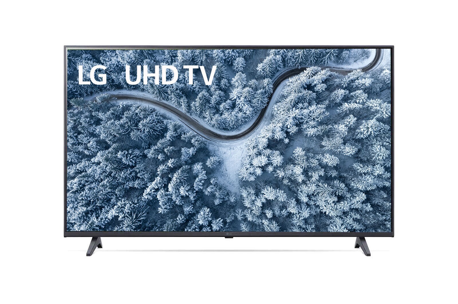 ด้านหน้าของทีวี UHD ของ LG