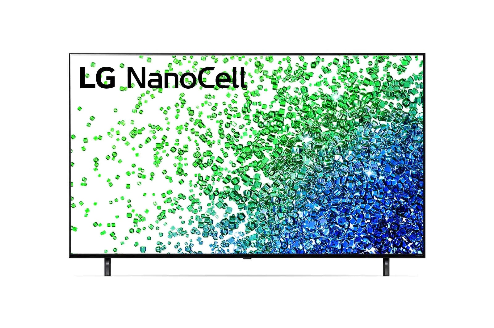 ด้านหน้าของทีวี NanoCell ของ LG