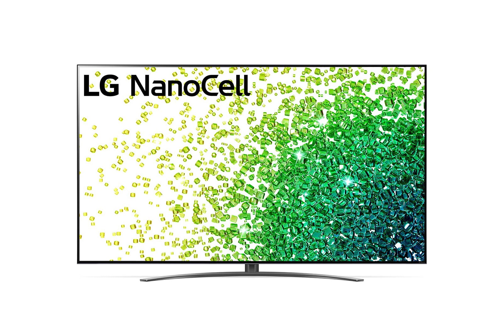 ด้านหน้าของทีวี NanoCell ของ LG