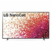 ด้านหน้าของทีวี NanoCell ของ LG