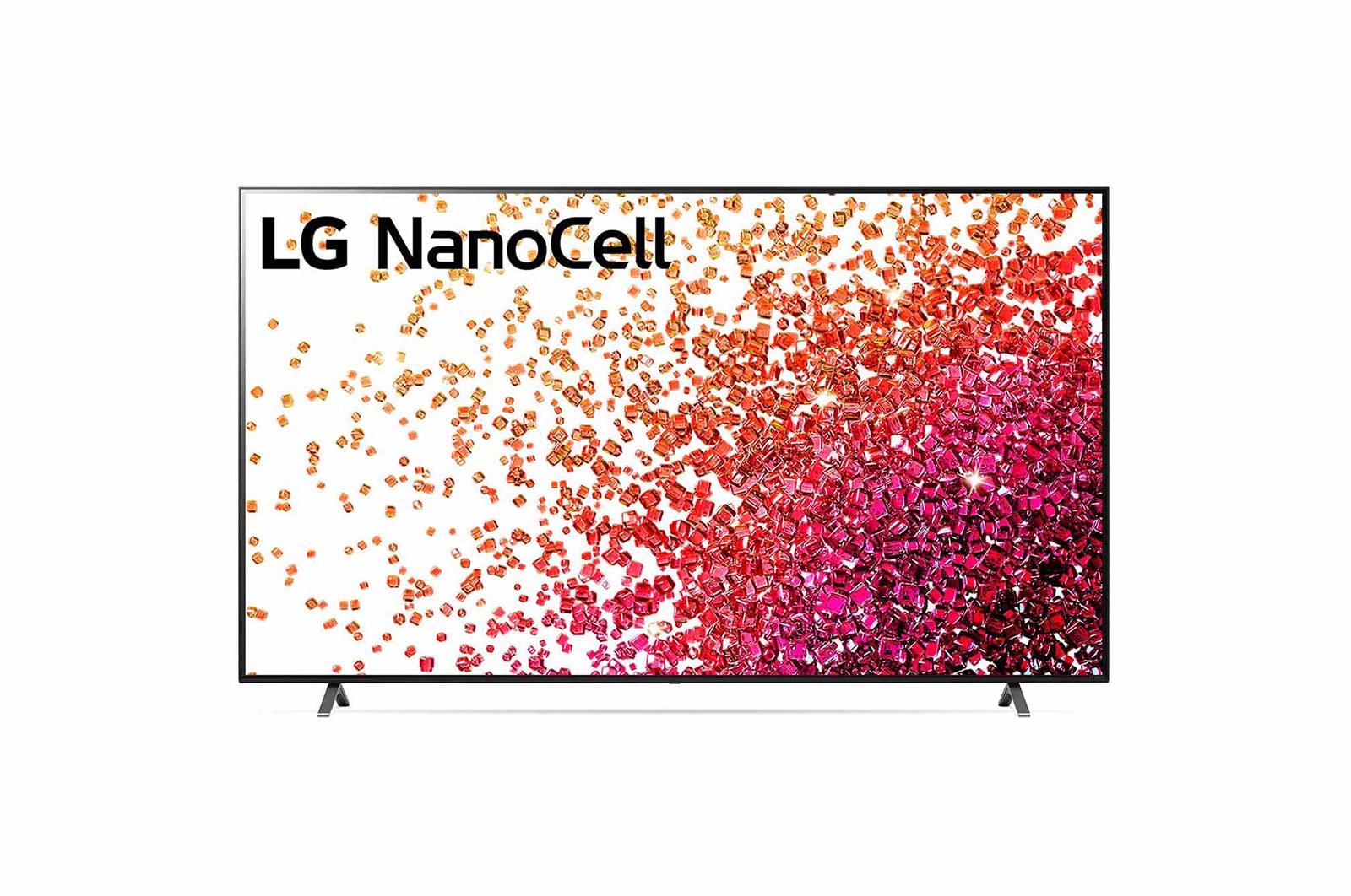 ด้านหน้าของทีวี NanoCell ของ LG