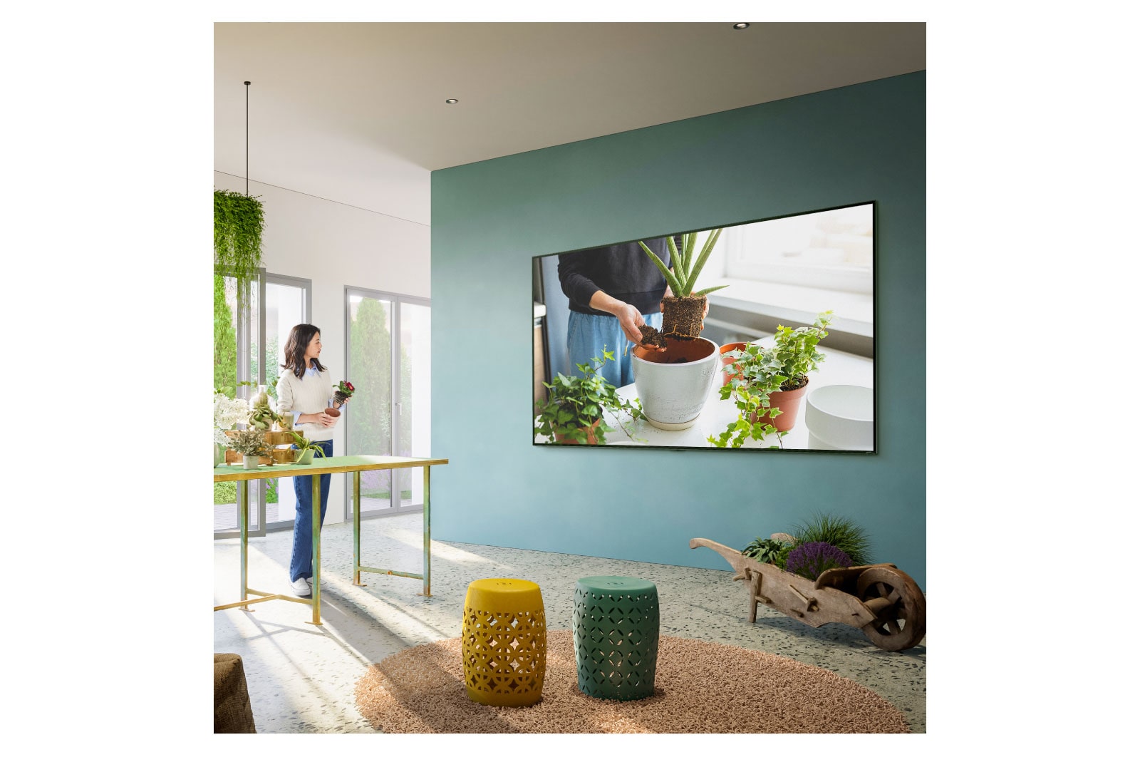 LG ทีวี 55" LG QNED 4K Smart TV รุ่น 55QNED75SRA, 55QNED75SRA