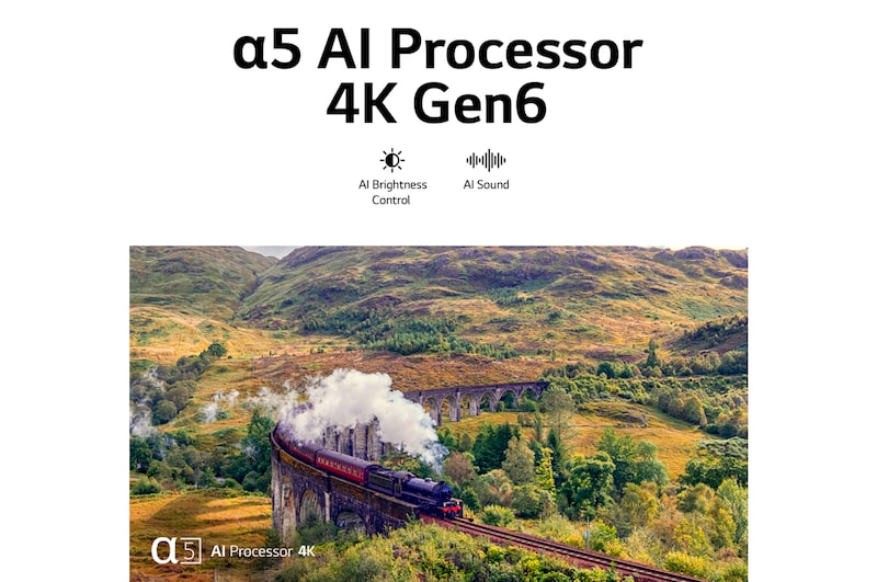 LG UHD 4K Smart TV รุ่น 55UR7550PSC | Real 4K | α5 AI Processor 4K Gen6 l HDR10 Pro | LG ThinQ AI | Magic Remote, 55UR7550PSC