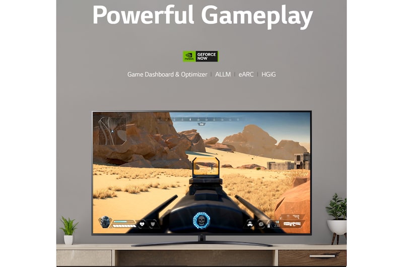 LG UHD 4K Smart TV รุ่น 55UR7550PSC | Real 4K | α5 AI Processor 4K Gen6 l HDR10 Pro | LG ThinQ AI | Magic Remote, 55UR7550PSC