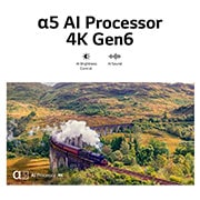 LG UHD 4K Smart TV รุ่น 65UR7550PSC | Real 4K | α5 AI Processor 4K Gen6 l HDR10 Pro | LG ThinQ AI | Magic Remote, 65UR7550PSC