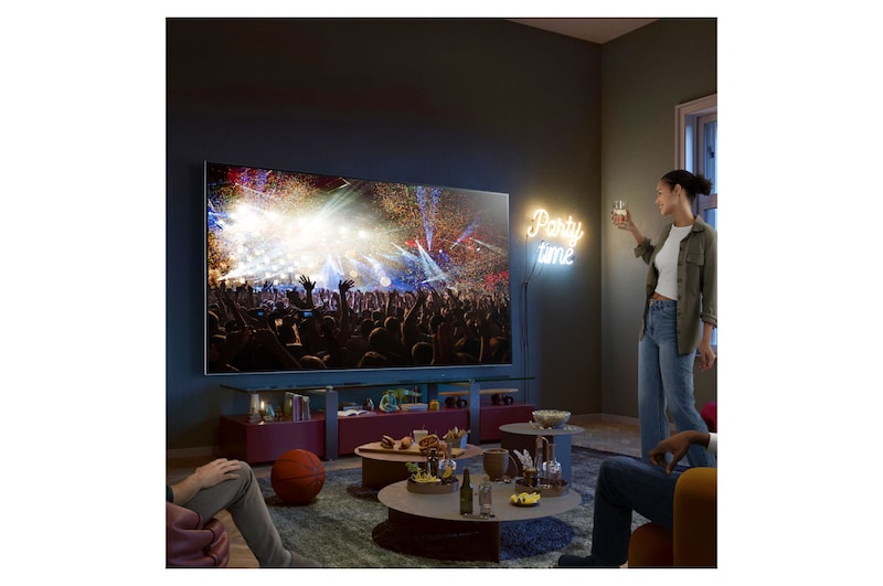 LG QNED 4K Smart TV รุ่น 75QNED75SRA | QNED | α5 AI Processor 4K Gen6 | LG ThinQ AI, 75QNED75SRA