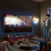 LG QNED 4K Smart TV รุ่น 75QNED75SRA | QNED | α5 AI Processor 4K Gen6 | LG ThinQ AI, 75QNED75SRA