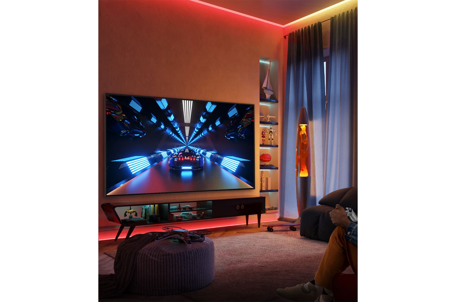 LG QNED Mini LED 4K Smart TV รุ่น 75QNED86SRA | QNED | Dolby Vision & Atmos | ThinQ AI, 75QNED86SRA