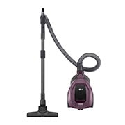 Aspirateur LG modèle LG VC5417GHT, type bac à poussière, couleur vin, avec tête d'aspiration, VC5417GHT