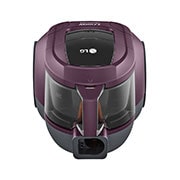 Aspirateur LG modèle LG VC5417GHT, type bac à poussière, couleur vin, avec tête d'aspiration, VC5417GHT