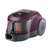 Aspirateur LG modèle LG VC5417GHT, type bac à poussière, couleur vin, avec tête d'aspiration, VC5417GHT