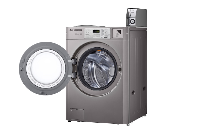 LG เครื่องซักผ้าเชิงพาณิชย์ แบบ Single GIANT C รุ่น CWG27MSQRS และ เครื่องอบผ้าระบบ ELECTRIC รุ่น CDG27RSQES, GIANTSINGLE