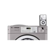 LG เครื่องซักผ้าเชิงพาณิชย์ แบบ Single GIANT C รุ่น CWG27MSQRS และ เครื่องอบผ้าระบบ ELECTRIC รุ่น CDG27RSQES, GIANTSINGLE