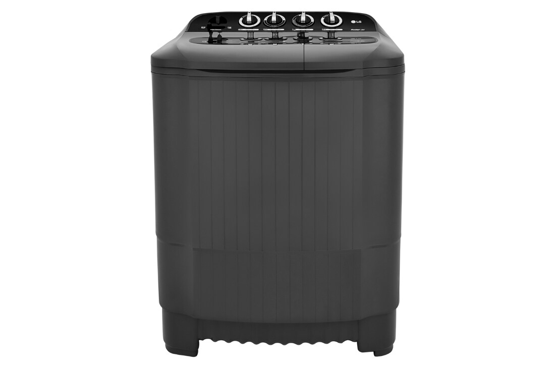 มุมมองด้านหน้าของ เครื่องซักผ้า 2 ถัง รุ่น TT07CHA ระบบ Roller Jet ซัก 7 กก. TT07CHA