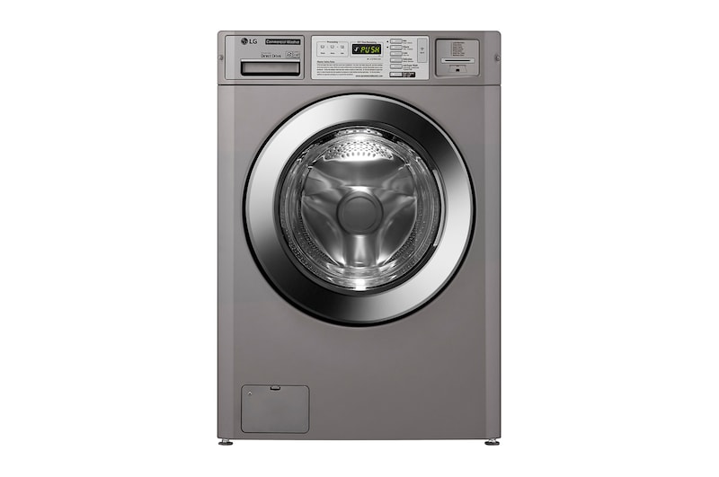 มุมมองด้านหน้าของ เครื่องซักผ้าเชิงพาณิชย์ แบบ Stack GIANT C รุ่น CWG27MDQRS CWG27MDQRS