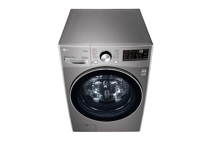 LG เครื่องซักผ้า 15 กก รุ่น F2515STGV ระบบ AI DD™ พร้อม Smart WI-FI control ควบคุมสั่งงานผ่านสมาร์ทโฟน, F2515STGV