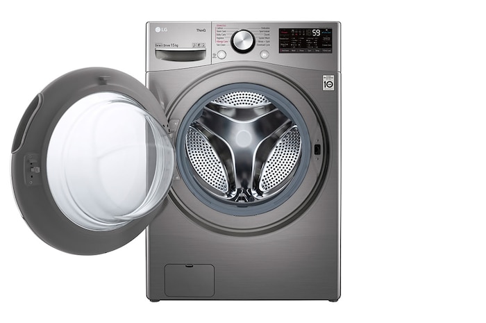 LG เครื่องซักผ้า 15 กก รุ่น F2515STGV ระบบ AI DD™ พร้อม Smart WI-FI control ควบคุมสั่งงานผ่านสมาร์ทโฟน, F2515STGV