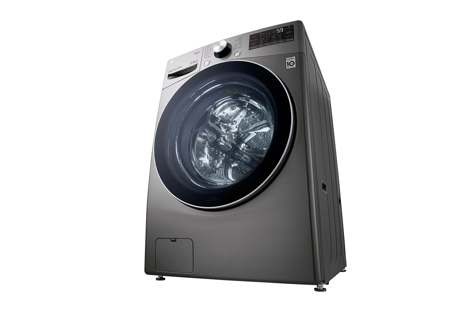 LG เครื่องซักผ้า 15 กก รุ่น F2515STGV ระบบ AI DD™ พร้อม Smart WI-FI control ควบคุมสั่งงานผ่านสมาร์ทโฟน, F2515STGV