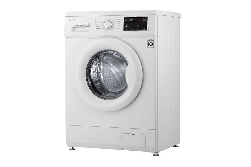 LG เครื่องซักผ้าฝาหน้ารุ่น FM1207N6W ระบบ Inverter Direct Drive ความจุซัก 7 กก., FM1207N6W