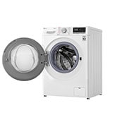 LG  เครื่องซักผ้าฝาหน้า รุ่น FV1408S4W ระบบ AI DD™ ความจุซัก 8 กก. พร้อม Smart WI-FI control ควบคุมสั่งงานผ่านสมาร์ทโฟน, FV1408S4W