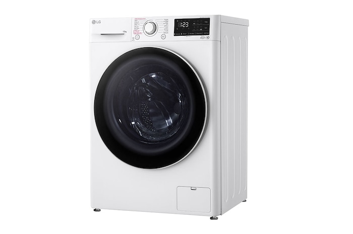 LG เครื่องซักผ้า 10 กก. รุ่น FV1410S5WG1 ระบบ AI DD™ พร้อม Smart Diagnosis ตรวจสอบปัญหาผ่านมือถือ, FV1410S5WG1