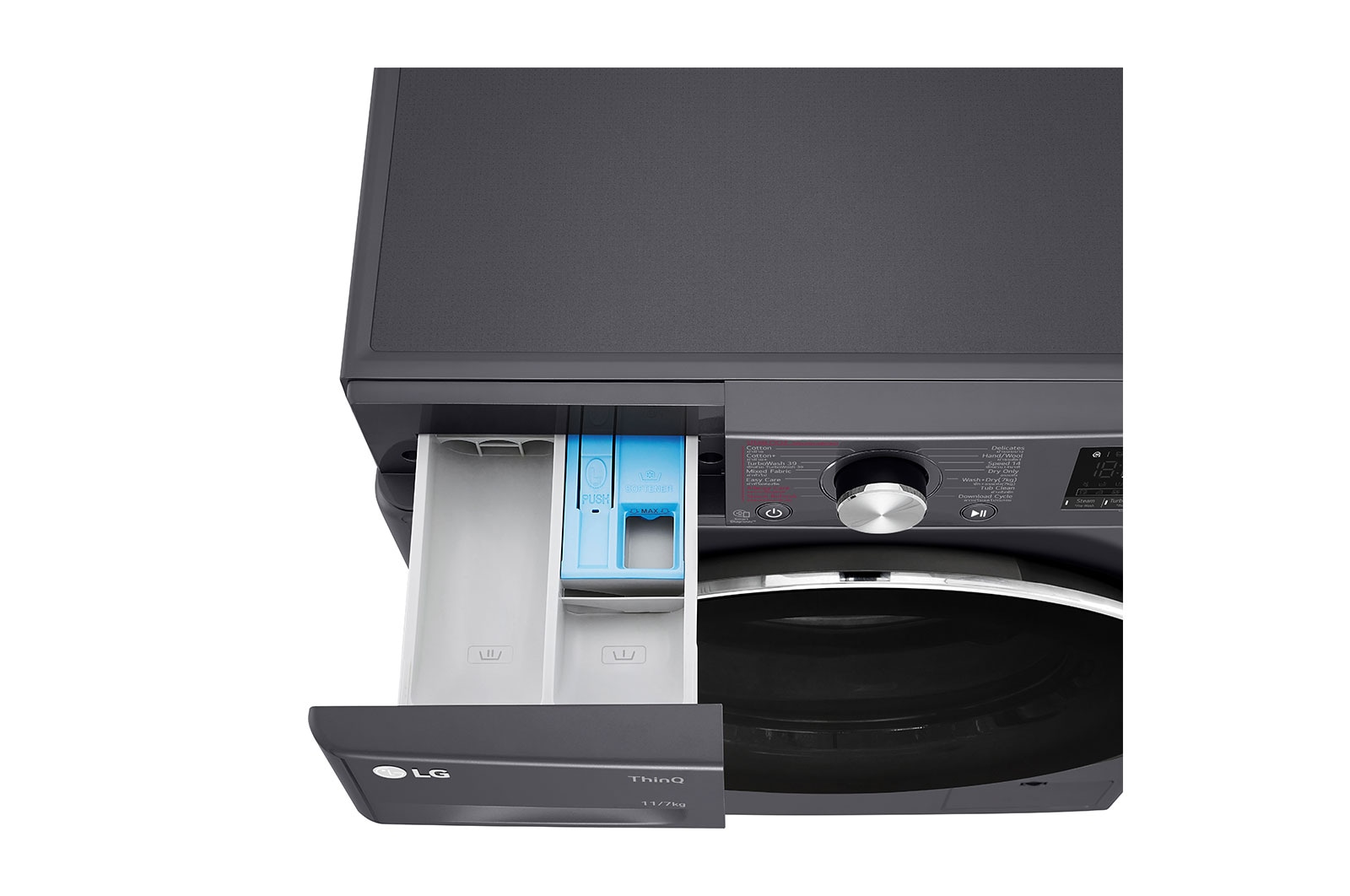 LG เครื่องซักผ้า 11 กก. รุ่น FV1411H3M พร้อม ตู้เย็น รุ่น GC-B422MQBM, FV1411H.B422MQ