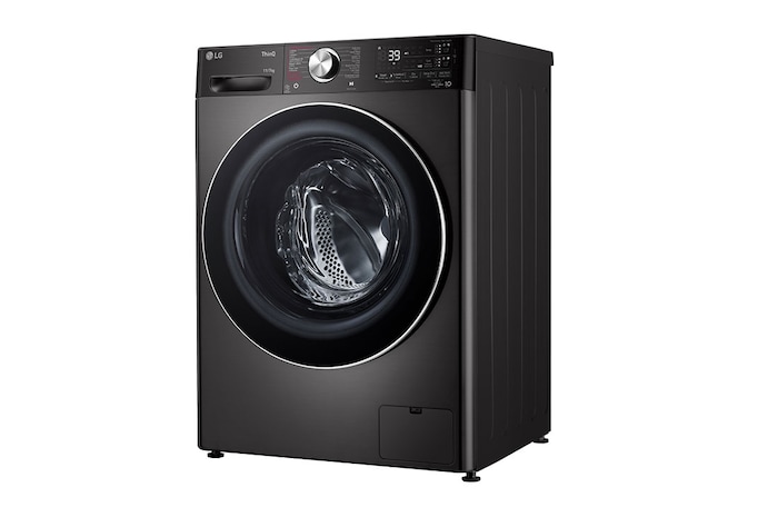 LG เครื่องซักผ้า 11 กก./ อบ 7 กก. รุ่น FV1411H2BA ระบบ AI DD™ พร้อม Smart WI-FI control ควบคุมสั่งงานผ่านสมาร์ทโฟน, FV1411H2BA