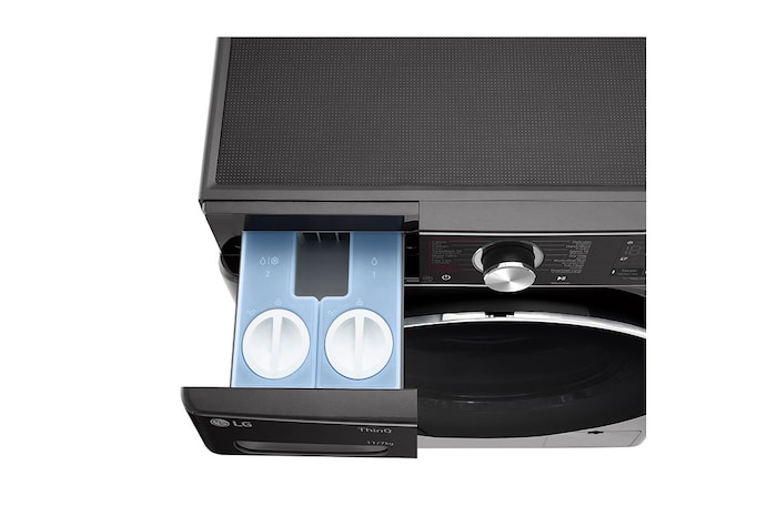 LG เครื่องซักผ้า 11 กก./ อบ 7 กก. รุ่น FV1411H2BA ระบบ AI DD™ พร้อม Smart WI-FI control ควบคุมสั่งงานผ่านสมาร์ทโฟน, FV1411H2BA