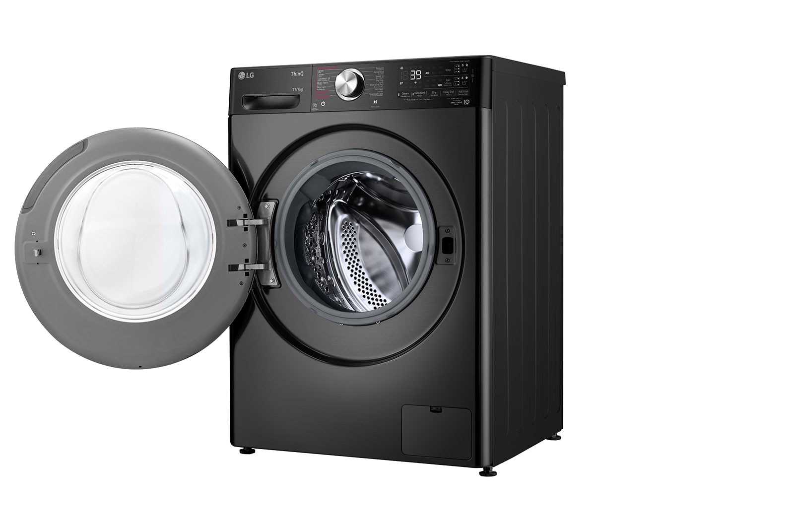 LG เครื่องซักผ้า 11 กก./ อบ 7 กก. รุ่น FV1411H2BA ระบบ AI DD™ พร้อม Smart WI-FI control ควบคุมสั่งงานผ่านสมาร์ทโฟน, FV1411H2BA