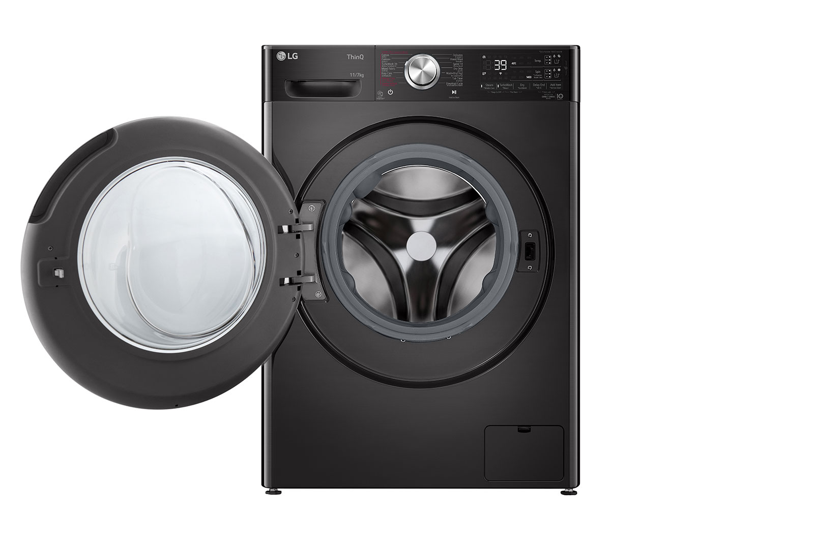 LG เครื่องซักผ้า 11 กก./ อบ 7 กก. รุ่น FV1411H2BA ระบบ AI DD™ พร้อม Smart WI-FI control ควบคุมสั่งงานผ่านสมาร์ทโฟน, FV1411H2BA