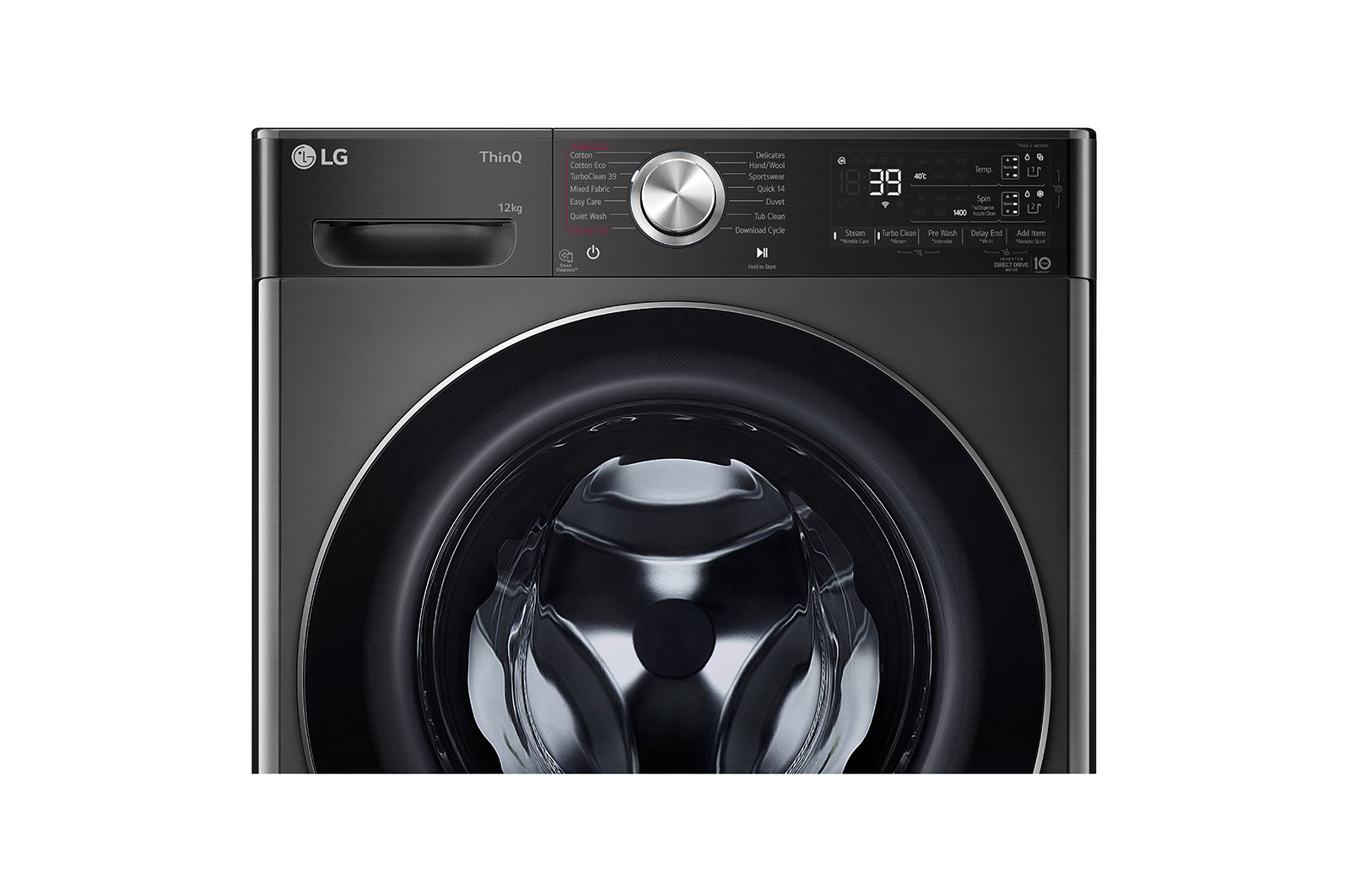 LG เครื่องซักผ้า 11 กก./ อบ 7 กก. รุ่น FV1411H2BA ระบบ AI DD™ พร้อม Smart WI-FI control ควบคุมสั่งงานผ่านสมาร์ทโฟน, FV1411H2BA