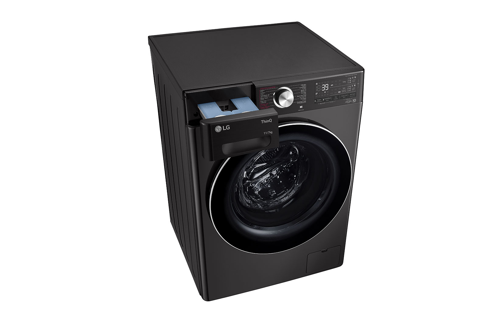 LG เครื่องซักผ้า 11 กก./ อบ 7 กก. รุ่น FV1411H2BA ระบบ AI DD™ พร้อม Smart WI-FI control ควบคุมสั่งงานผ่านสมาร์ทโฟน, FV1411H2BA
