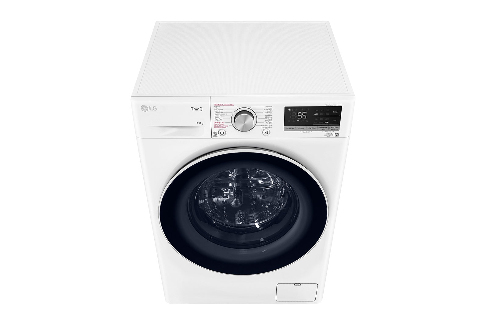 LG เครื่องซักผ้า 11 กก. รุ่น FV1411S4W1 ระบบ AI DD™ พร้อม Smart WI-FI control ควบคุมสั่งงานผ่านสมาร์ทโฟน, FV1411S4W1