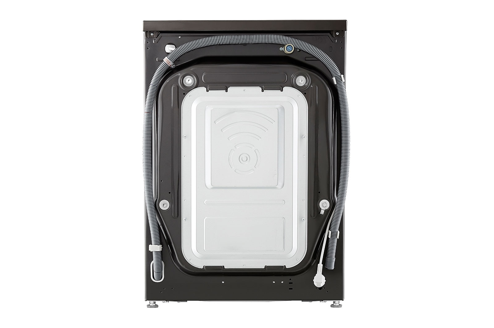 LG เครื่องซักผ้าฝาหน้า รุ่น FV1450H2B ระบบ AI DD™ ความจุซัก 10.5 กก./ อบ 7 กก. พร้อม Smart WI-FI control ควบคุมสั่งงานผ่านสมาร์ทโฟน, FV1450H2B