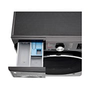 LG เครื่องซักผ้าฝาหน้า รุ่น FV1450H2B ระบบ AI DD™ ความจุซัก 10.5 กก./ อบ 7 กก. พร้อม Smart WI-FI control ควบคุมสั่งงานผ่านสมาร์ทโฟน, FV1450H2B