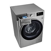 LG เครื่องซักผ้าฝาหน้า รุ่น FV1450S3V ระบบ AI DD™ ความจุซัก 10.5 กก. พร้อม Smart WI-FI control ควบคุมสั่งงานผ่านสมาร์ทโฟน, FV1450S3V