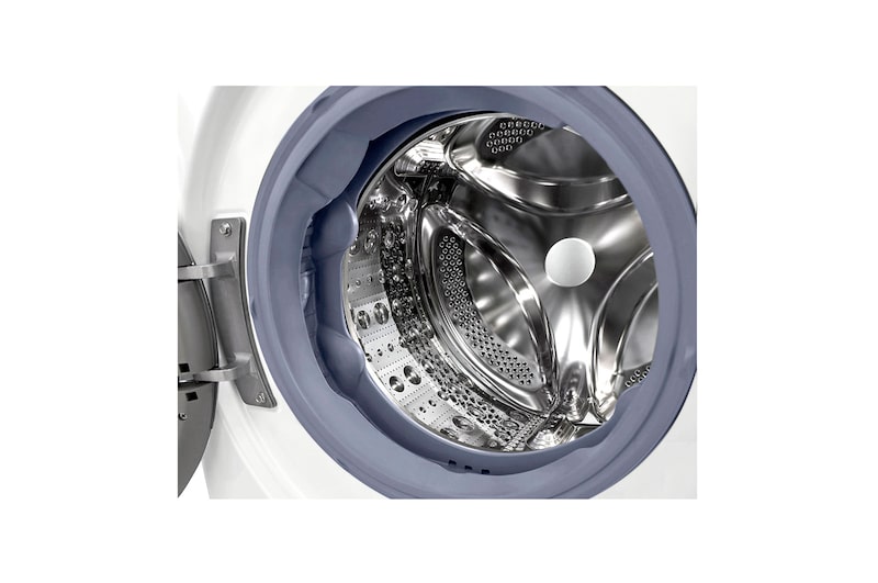 LG เครื่องซักผ้าฝาหน้า รุ่น FV1450S4W ระบบ AI DD™ ความจุซัก 10.5 กก.  พร้อม Smart WI-FI control ควบคุมสั่งงานผ่านสมาร์ทโฟน, FV1450S4W