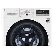 LG เครื่องซักผ้าฝาหน้า รุ่น FV1450S4W ระบบ AI DD™ ความจุซัก 10.5 กก.  พร้อม Smart WI-FI control ควบคุมสั่งงานผ่านสมาร์ทโฟน, FV1450S4W