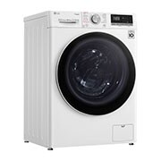 LG เครื่องซักผ้าฝาหน้า รุ่น FV1450S4W ระบบ AI DD™ ความจุซัก 10.5 กก.  พร้อม Smart WI-FI control ควบคุมสั่งงานผ่านสมาร์ทโฟน, FV1450S4W