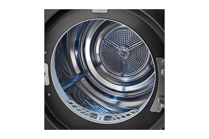 LG เครื่องอบผ้า รุ่น RV10VHP2B ระบบ DUAL Inverter Heat Pump™ ความจุ 10 กก. พร้อม Smart WI-FI control ควบคุมสั่งงานผ่านสมาร์ทโฟน, RV10VHP2B