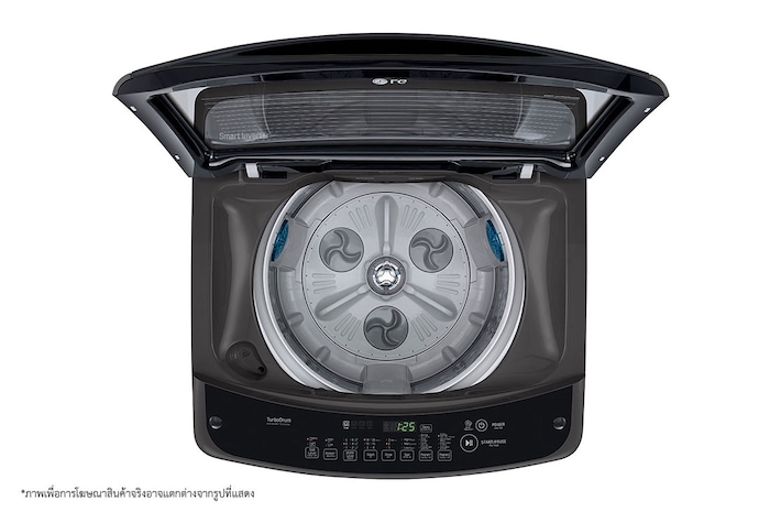 LG เครื่องซักผ้าฝาบน ความจุซัก 14 กก. รุ่น T2314VS2B ระบบ Smart Inverter , T2314VS2B