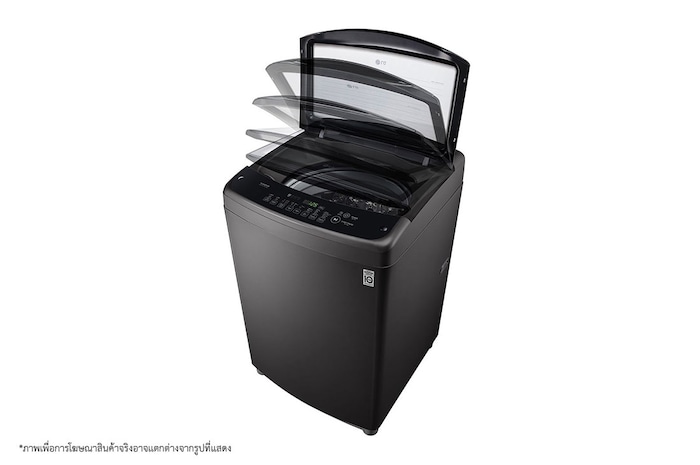 LG เครื่องซักผ้าฝาบน ความจุซัก 14 กก. รุ่น T2314VS2B ระบบ Smart Inverter , T2314VS2B