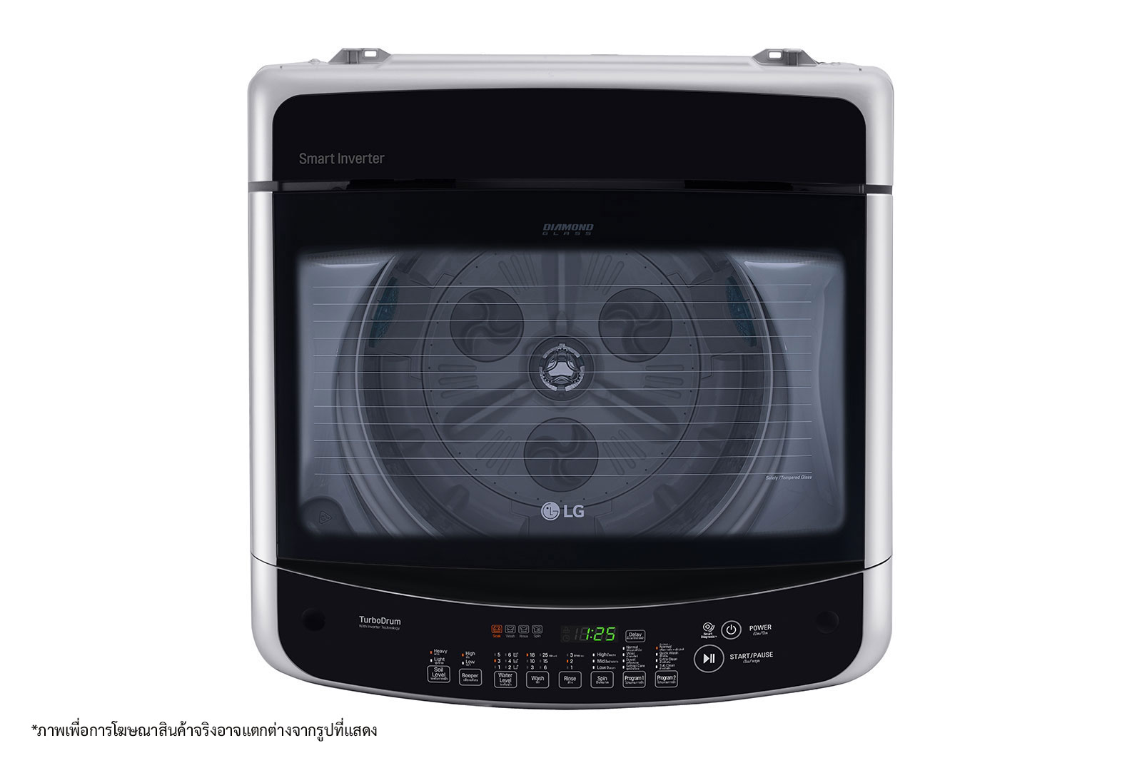 LG เครื่องซักผ้าฝาบน รุ่น T2313VS2M ระบบ Smart Inverter ความจุซัก 13 กก., T2313VS2M