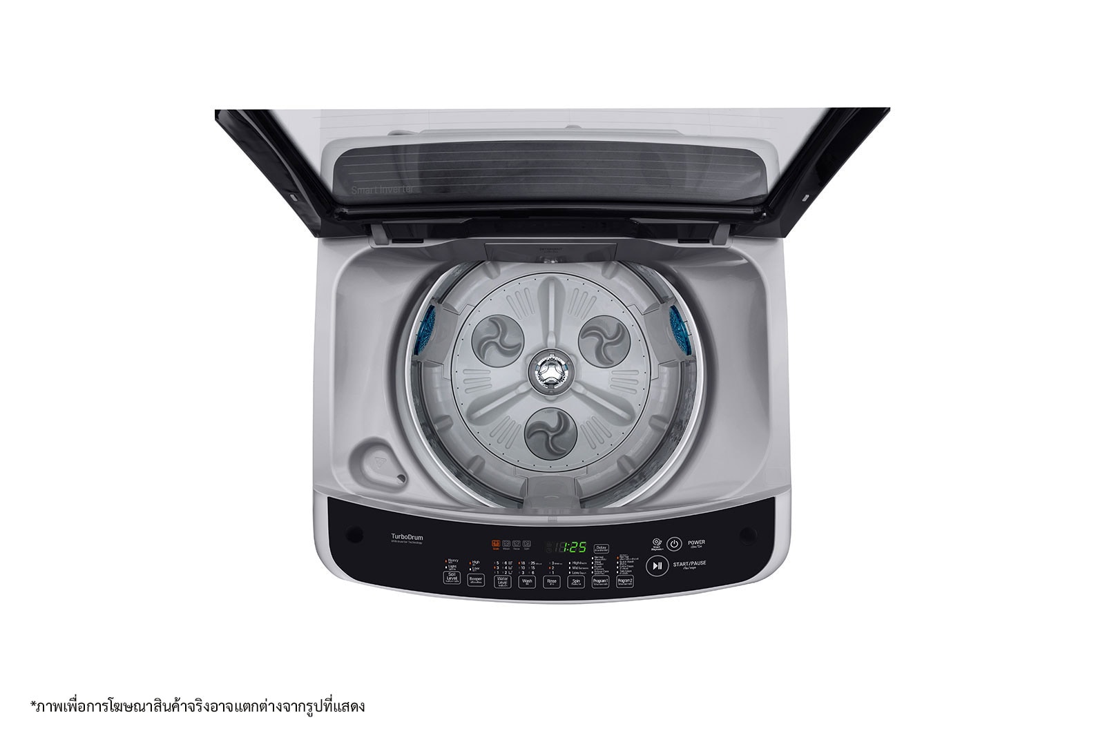 LG เครื่องซักผ้าฝาบน รุ่น T2313VS2M ระบบ Smart Inverter ความจุซัก 13 กก., T2313VS2M