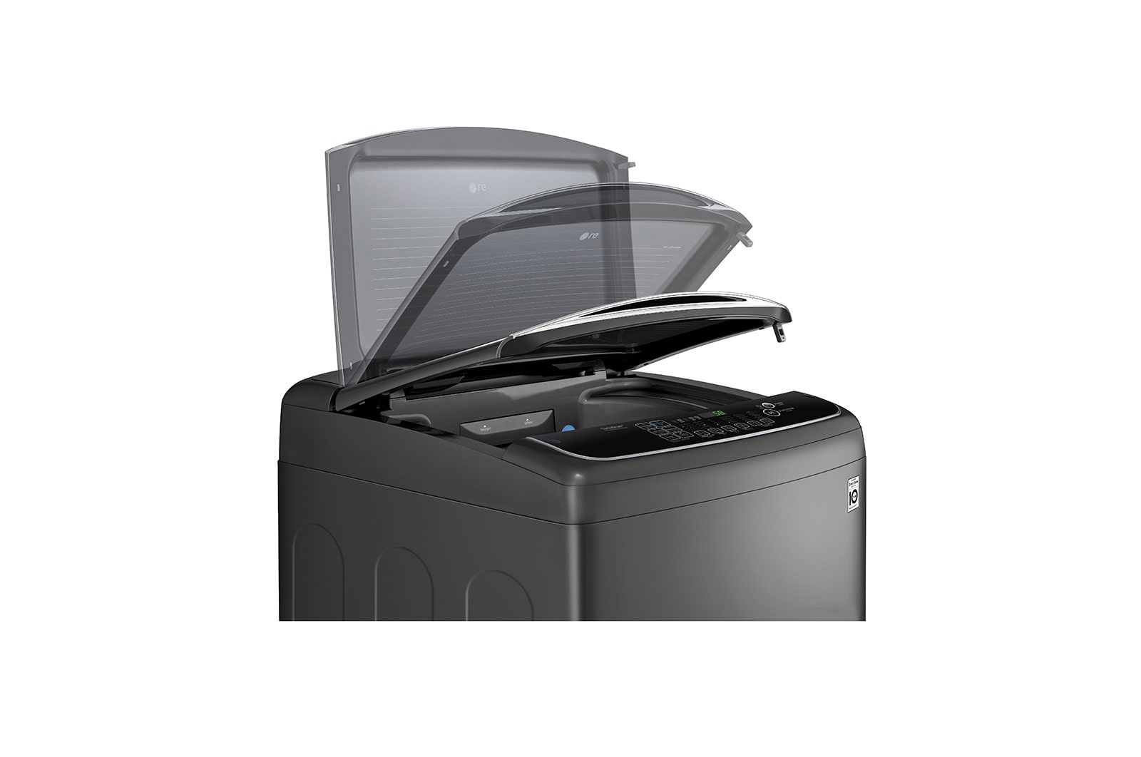 LG เครื่องซักผ้าฝาบน รุ่น TH2721DS2B1 ระบบ Inverter Direct Drive ความจุซัก 21 กก. พร้อม Smart WI-FI control ควบคุมสั่งงานผ่านสมาร์ทโฟน, TH2721DS2B1