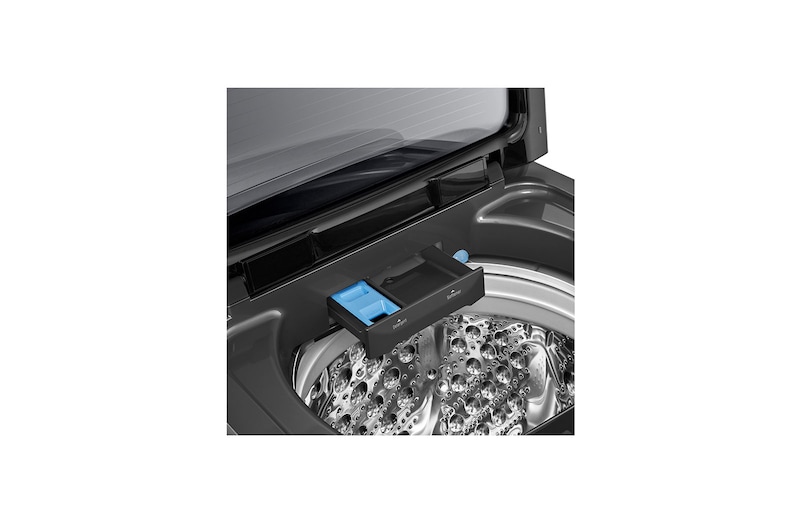 LG เครื่องซักผ้าฝาบน รุ่น TH2721DS2B1 ระบบ Inverter Direct Drive ความจุซัก 21 กก. พร้อม Smart WI-FI control ควบคุมสั่งงานผ่านสมาร์ทโฟน, TH2721DS2B1