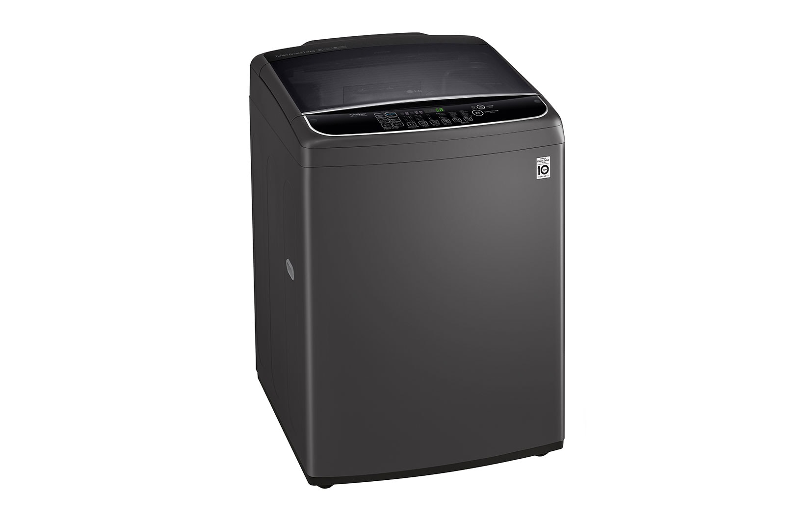 LG เครื่องซักผ้าฝาบน รุ่น TH2721DS2B1 ระบบ Inverter Direct Drive ความจุซัก 21 กก. พร้อม Smart WI-FI control ควบคุมสั่งงานผ่านสมาร์ทโฟน, TH2721DS2B1